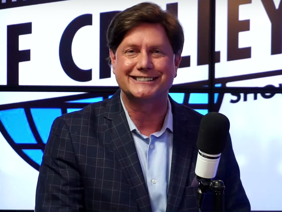Jeff Crilley in the studio